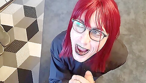 Brunette chick gets fucked in her mouth and pussy in the compilation