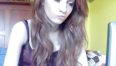 Hot amateur video in which a sexy woman takes care of her pussy