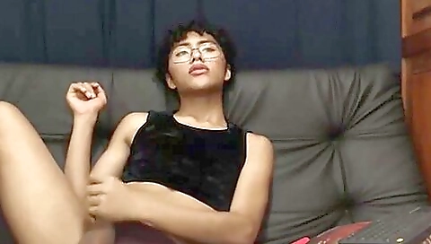 Sexy lingerie girl shows off her perfect body and looks sexy