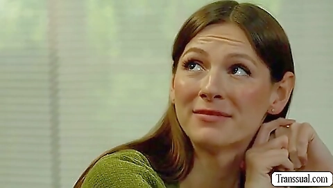 Horny guy with a huge ass and sexy tits fucks a hardcore shemale