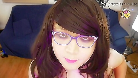 Sexy brunette in stockings and lingerie riding cock