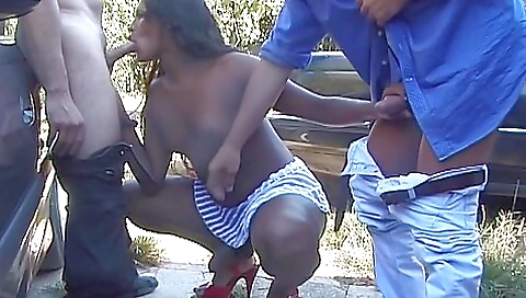 Hot interracial group of chicks get fucked hard and cum