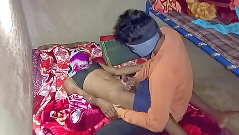 Bareback ebony teen babe fucked hard by horny shemale