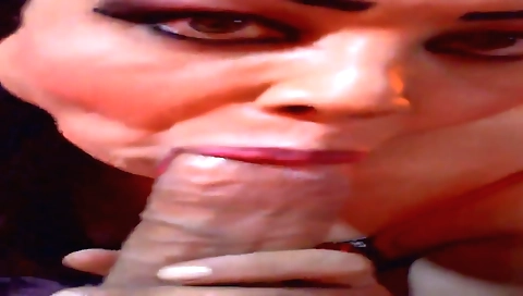 Hot shemale girl enjoys a passionate fuck with her shemale guy