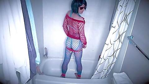 This girl likes to have her body fucked right in the shower